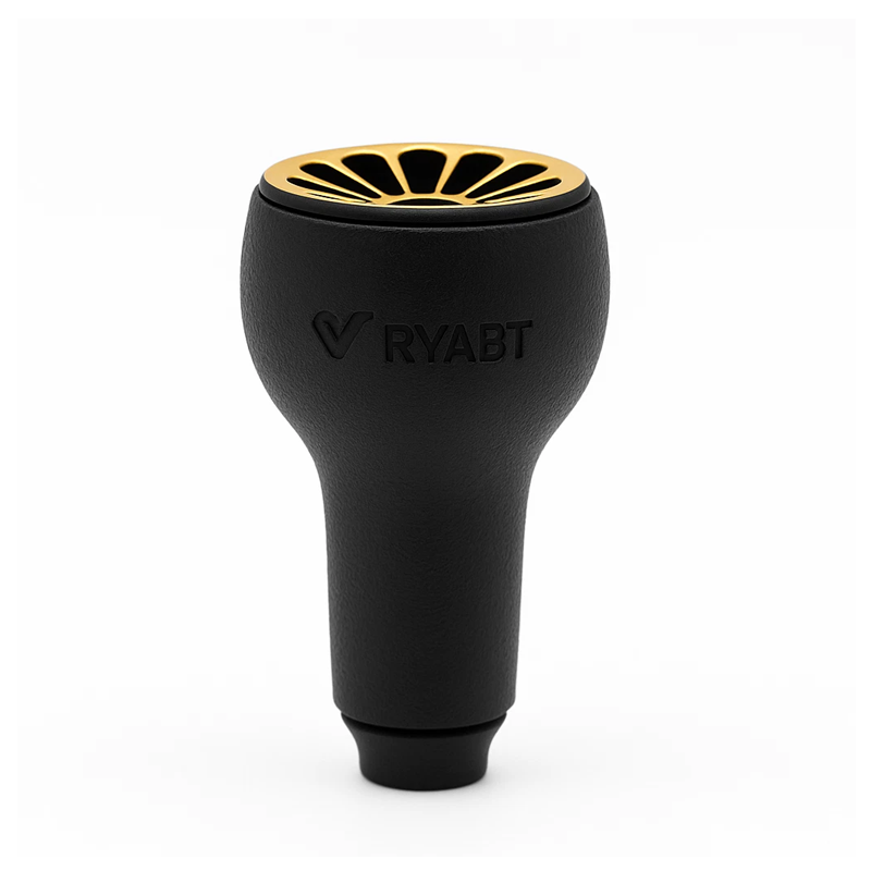 Spincast Reel - TPE Black Knob 27mm Compatible for
