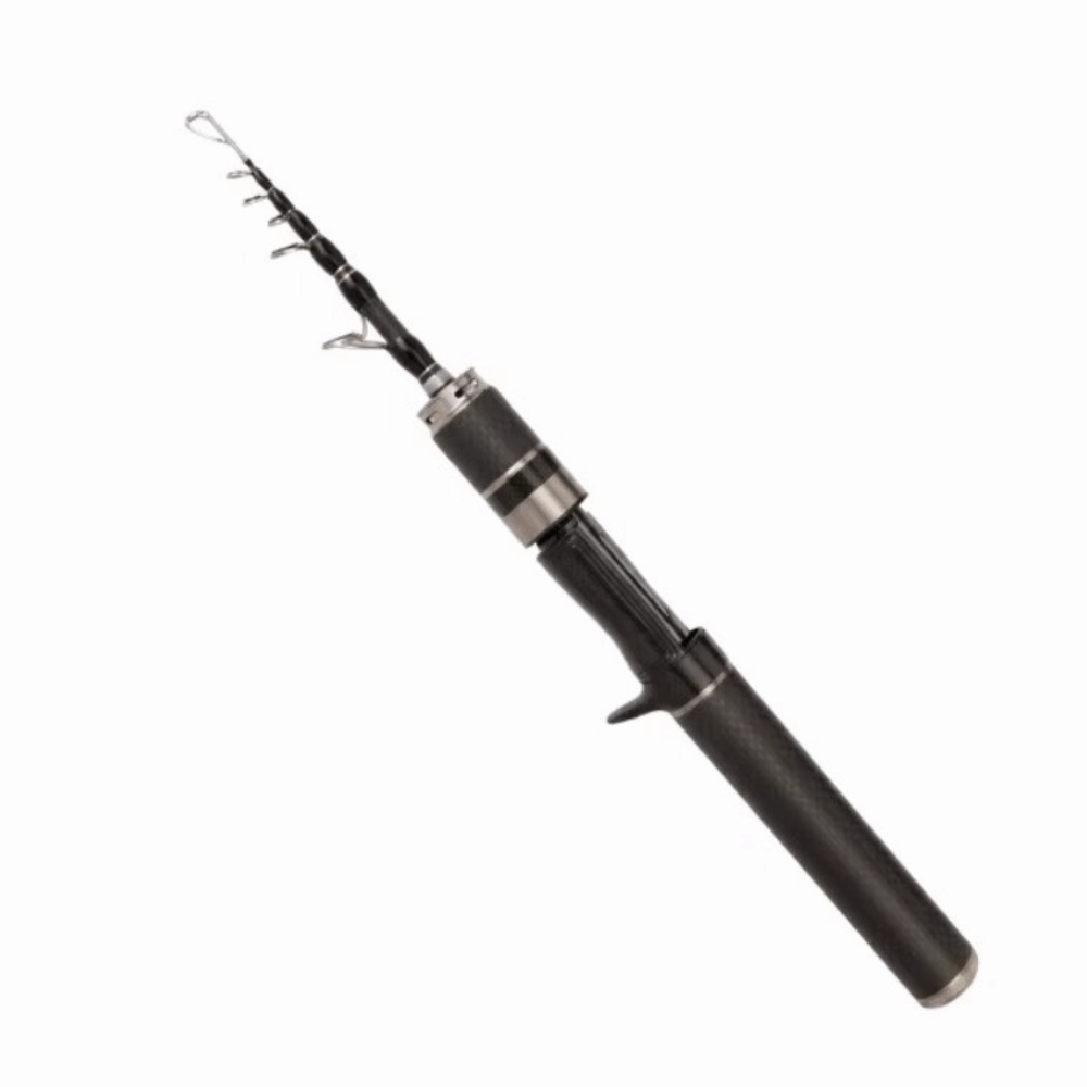 Spincast Reel - Ultra Short Telescopic Fishing Rod UL