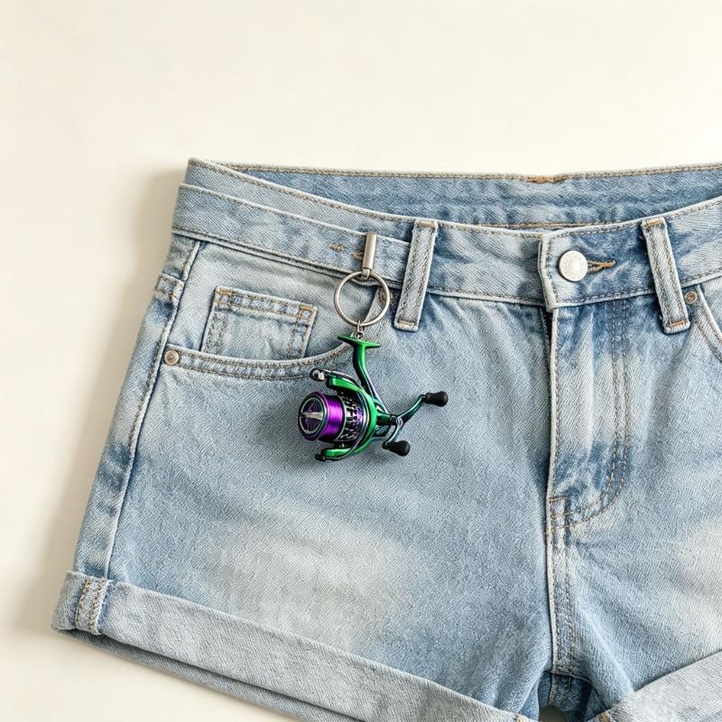 195C Fishing Reel Keychain Cha - Reel Bag ulasan dan harga