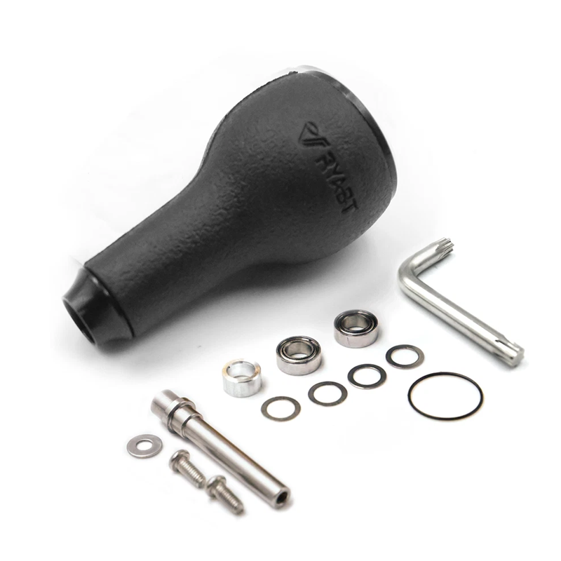TPE Black Knob 27mm Compatible - Spincast Reel ulasan dan harga