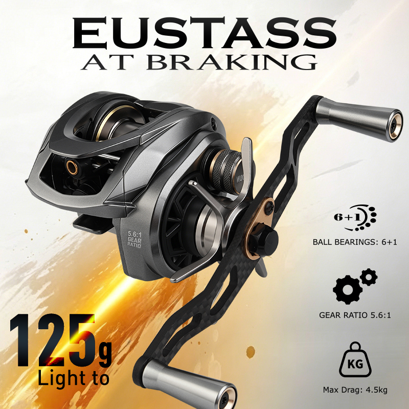 LEYDUN EUSTASS Baitcasting Ree - Spincast Reel ulasan dan harga