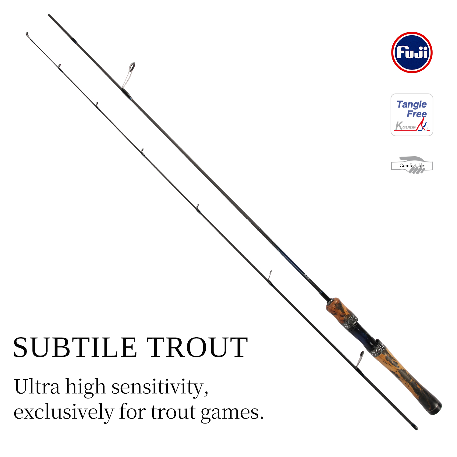 TSURINOYA SUBTILE Trout Game S - Kastking Reel Zephyr ulasan dan harga