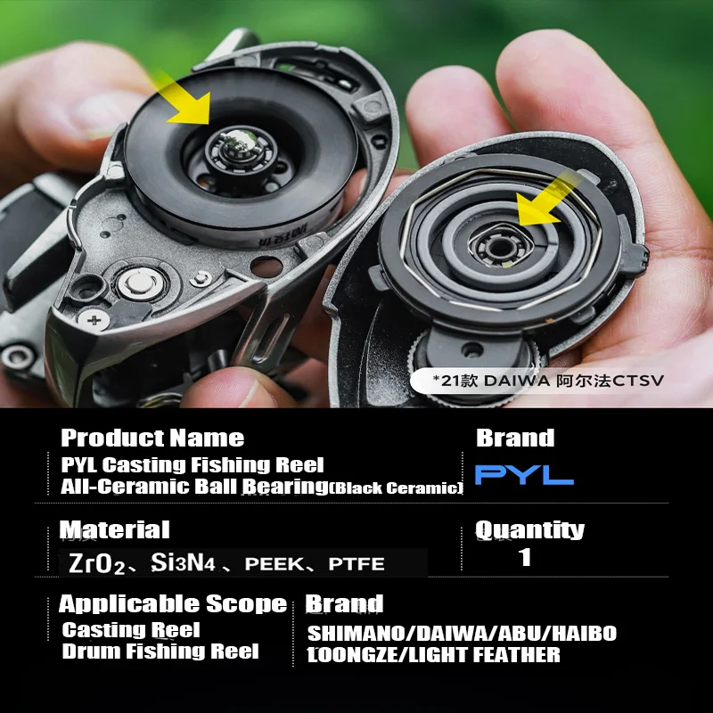 PYL Cast Fishing Reel, all-cer - Conventional Reel ulasan dan harga