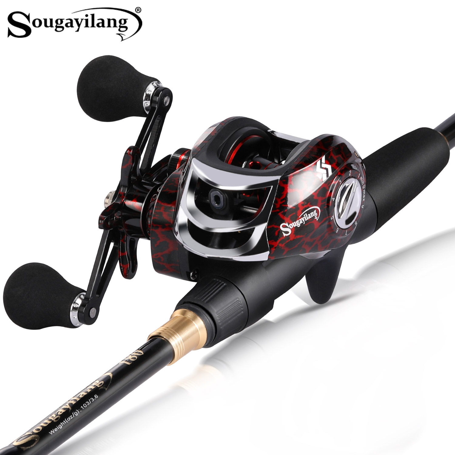 Sougayilang 1.8-2.4m Casting F - Spincast Reel ulasan dan harga