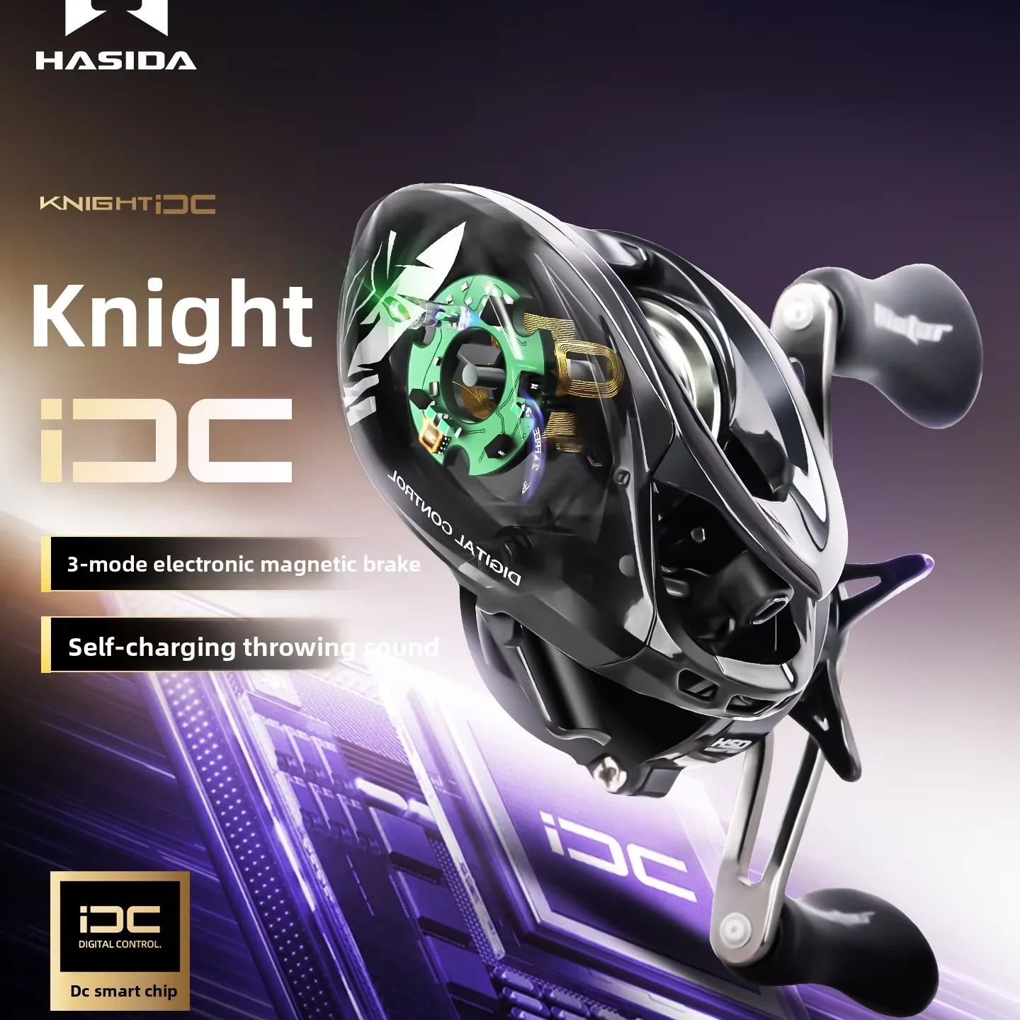 HASIDA Knight DC Baitcasting R - Spincast Reel ulasan dan harga